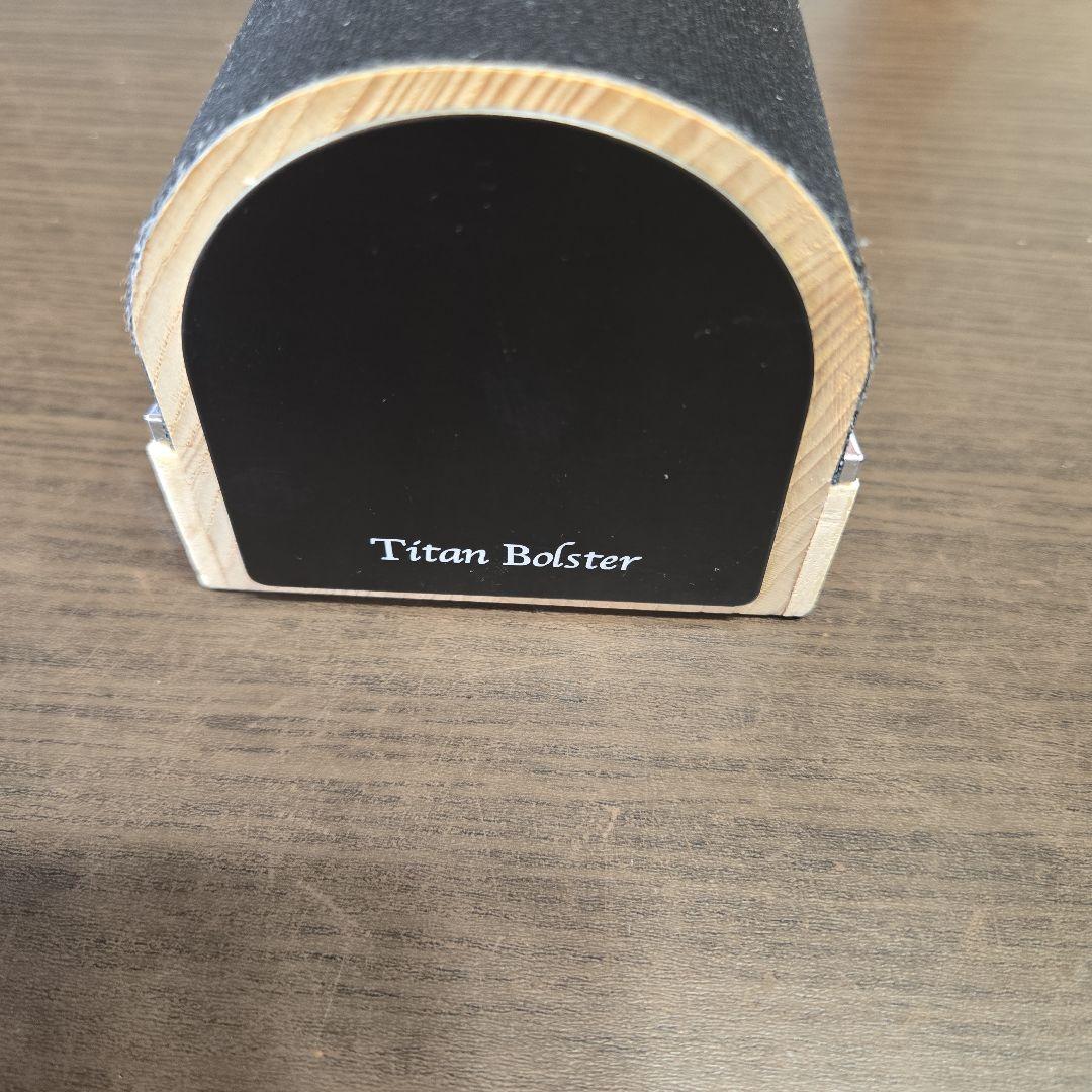 【極上品】YOSA ヨサ チタンボルスター 木製枕 Titan Bolster