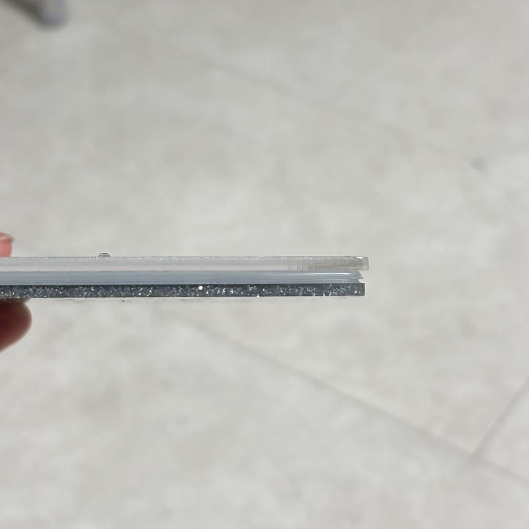 ✨みく✨A6 アクリルレジンバインダー　リング付き×２セット