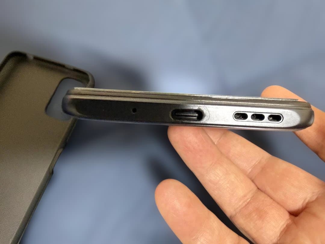 Xiaomi Redmi Note 10 JE 本体画面ガラス貼付 簡易ケース付