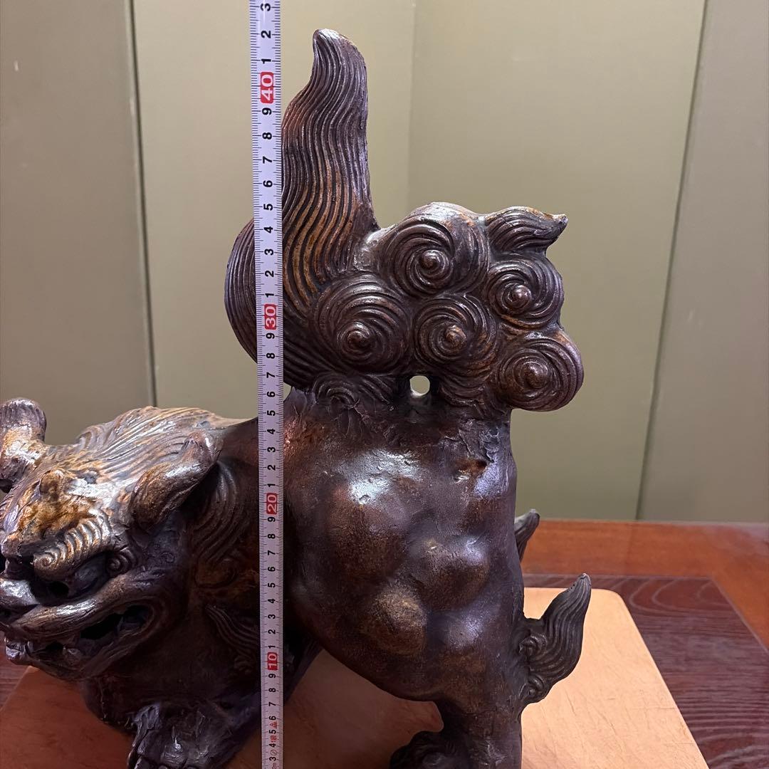 備前焼　獅子