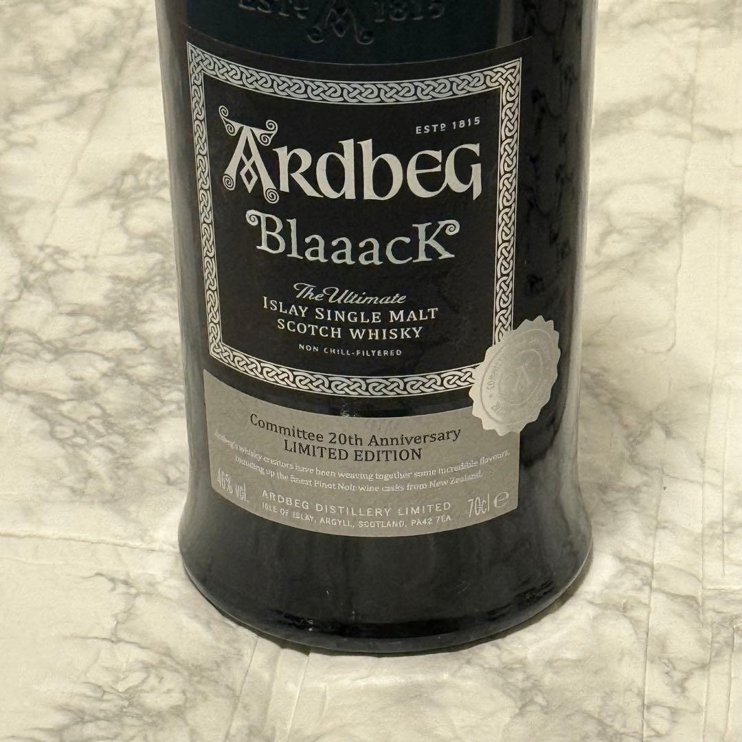 アードベッグ Blaaack 20周年 限定 新品未使用 700ml 希少