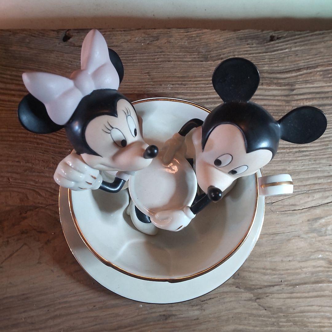LENOX ミッキー＆フレンズ、遊園地コーヒーカップ、陶器