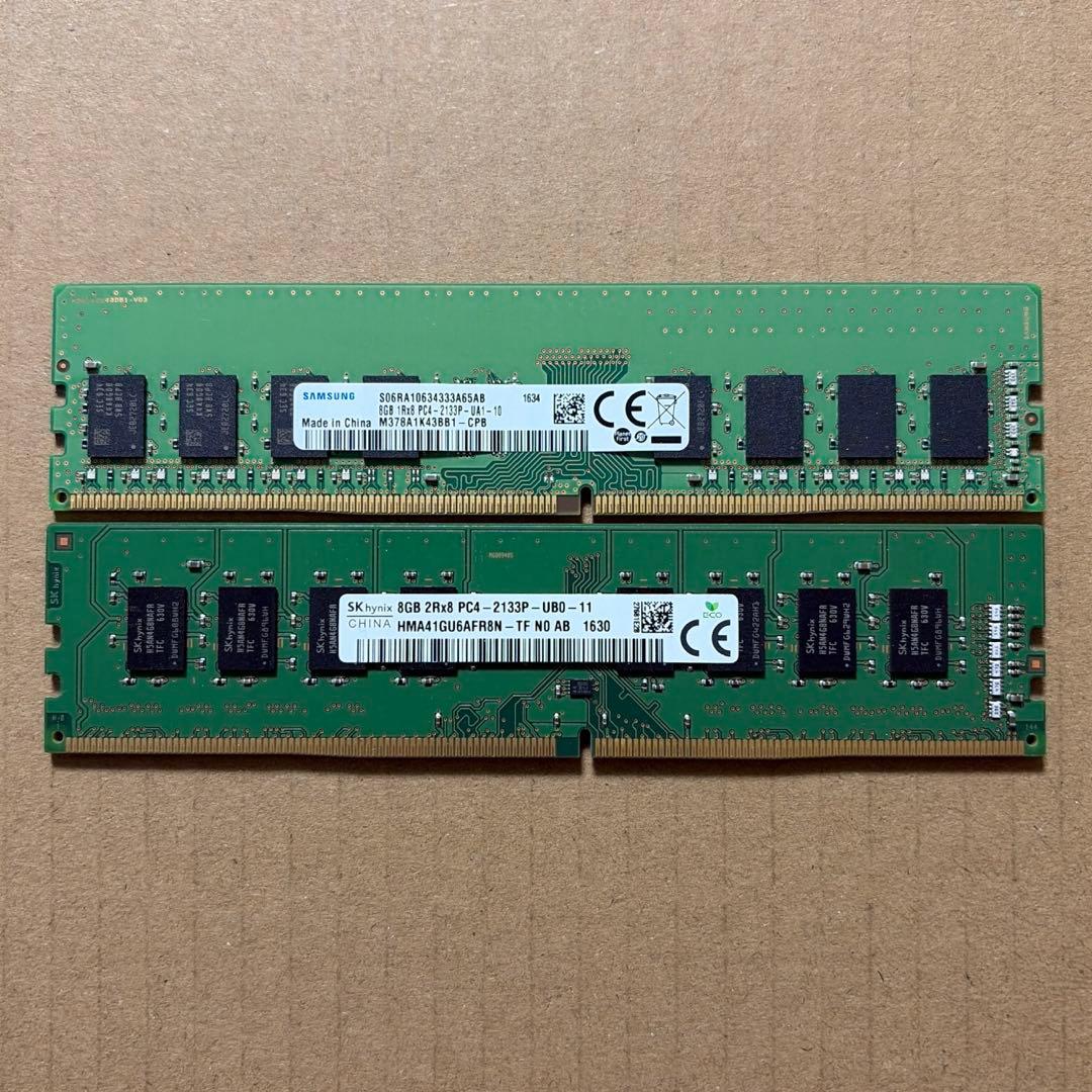 [32] デスクトップ PC メモリ8GBx2(16GB) DDR4 2133