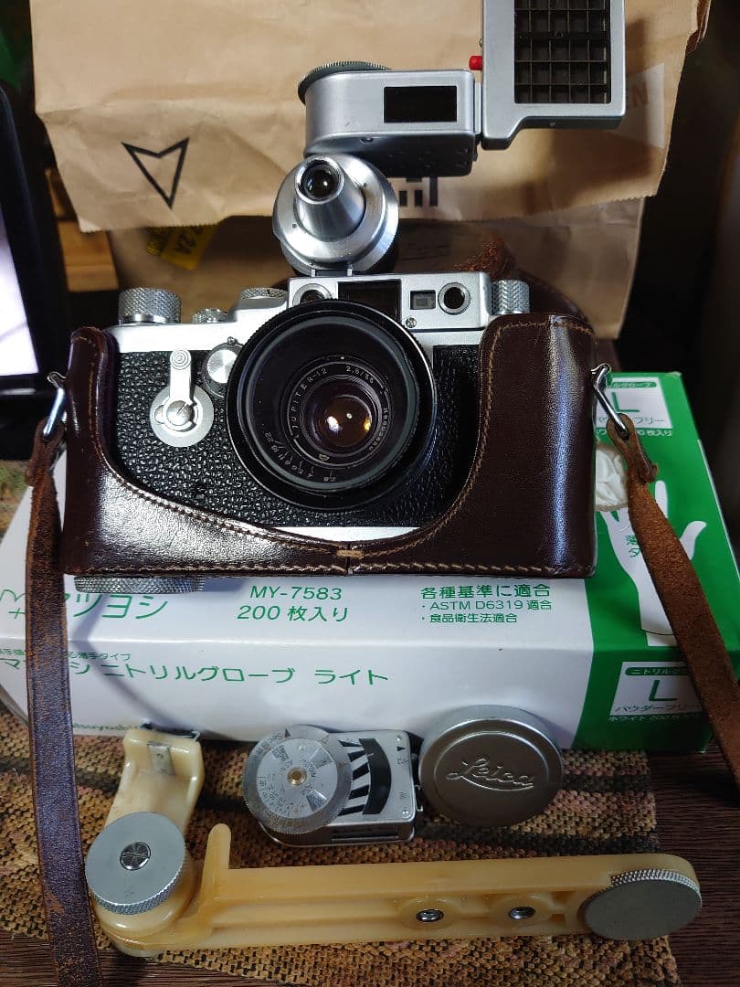 Leica IIIGバルナック最終型 フルオーバーホール済み 　 付属品多数有り
