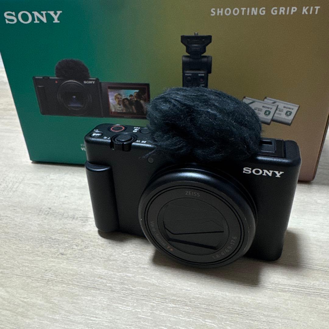 SONY VLOGCAM ZV-1Ⅱシューティンググリップキット ZV-1M2
