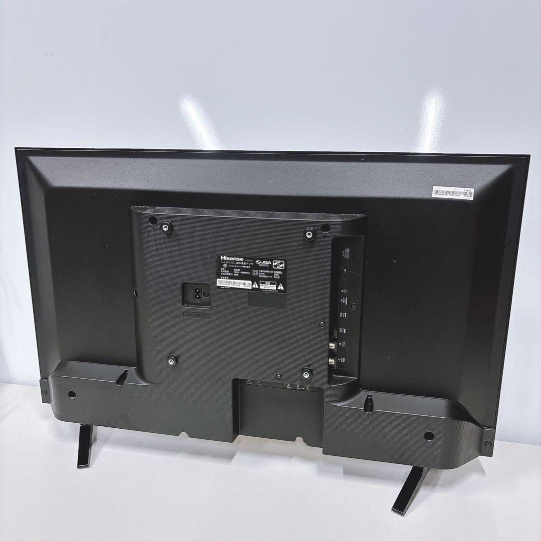 ★初期化済★32インチ液晶テレビ Hisense リモコン アンテナケーブル付