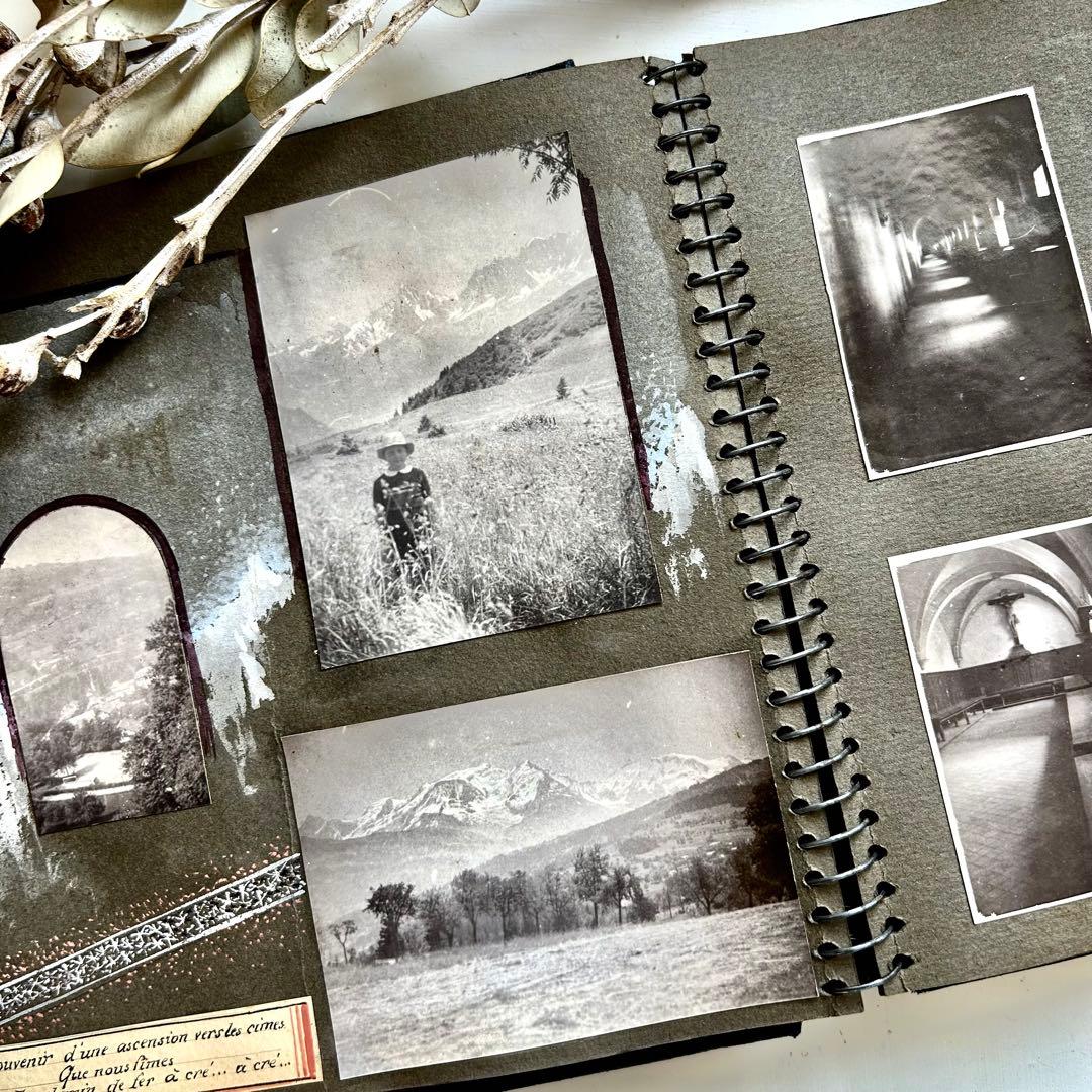 手彩色に息づく姉弟の記憶 1930年代フランス　写真アルバム