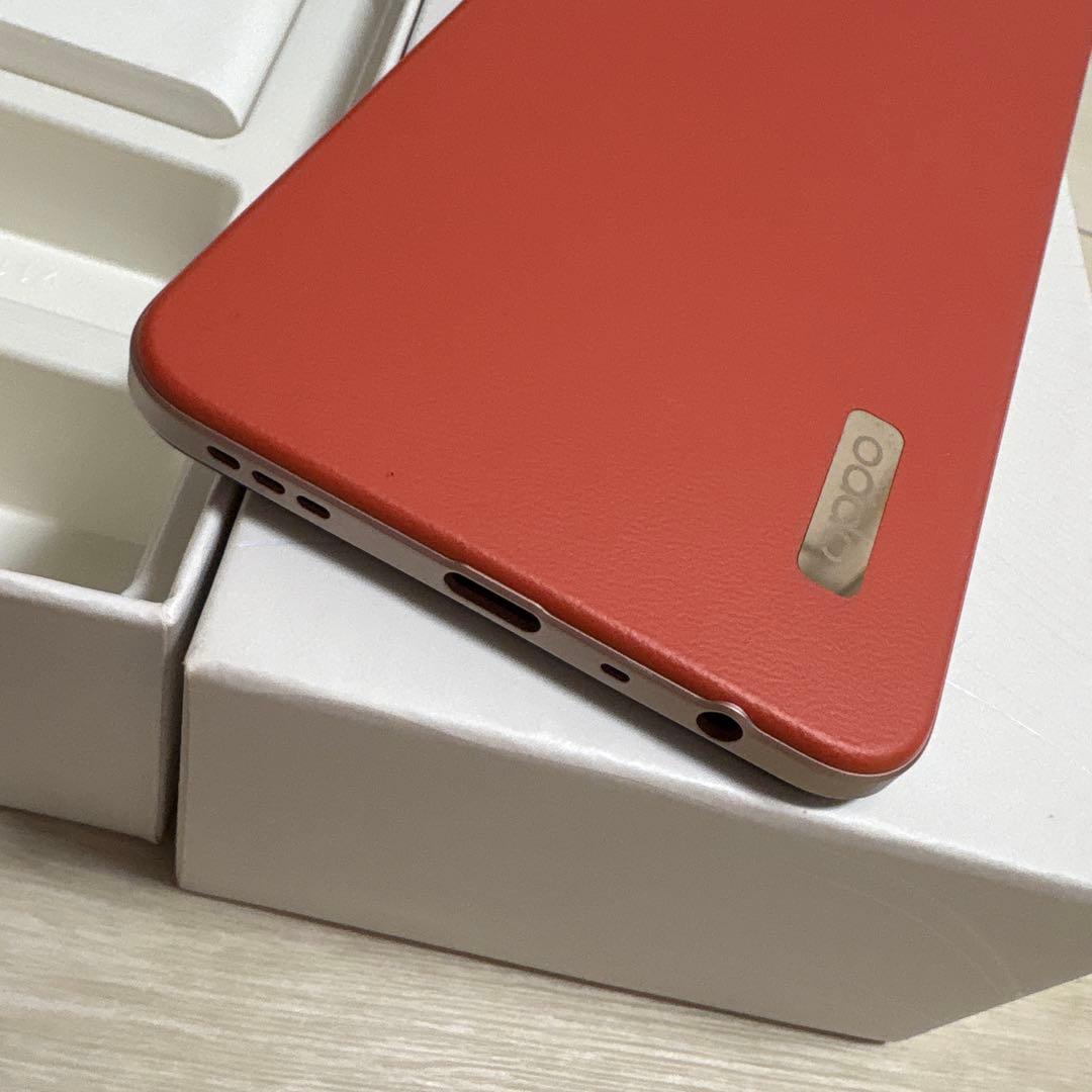 oppoA73 スマートフォン オレンジ