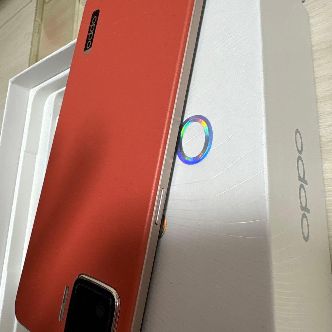 oppoA73 スマートフォン オレンジ