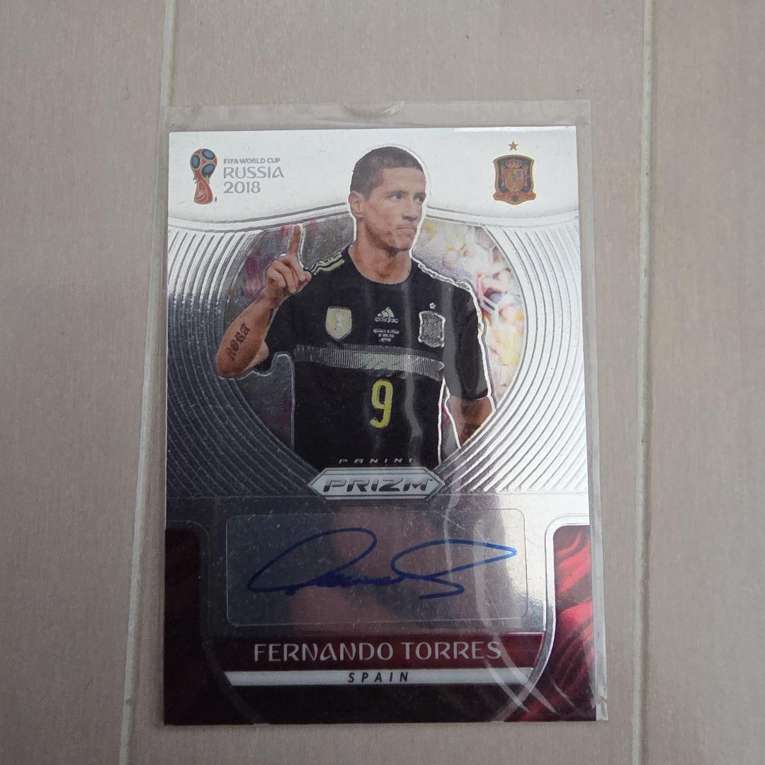 フェルナンド　トーレス　直筆サイン入りカード　PANINI