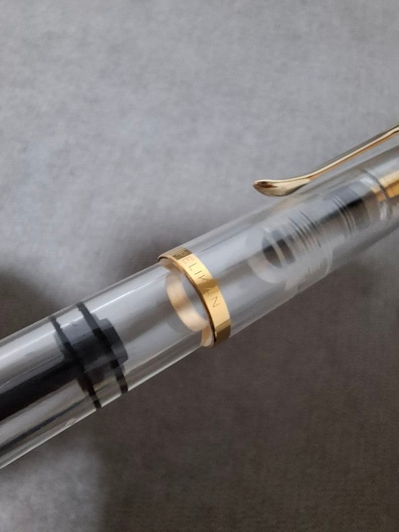 【レア】Pelikan ペリカン 万年筆 M200 デモンストレーター クリア