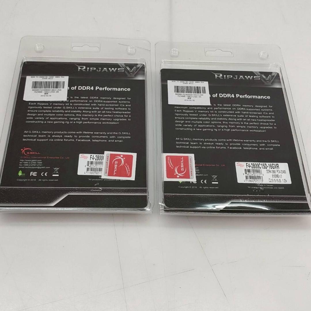 【美品】⭐️【G.skill】Ripjaws Vシリーズ V DDR4 32GB
