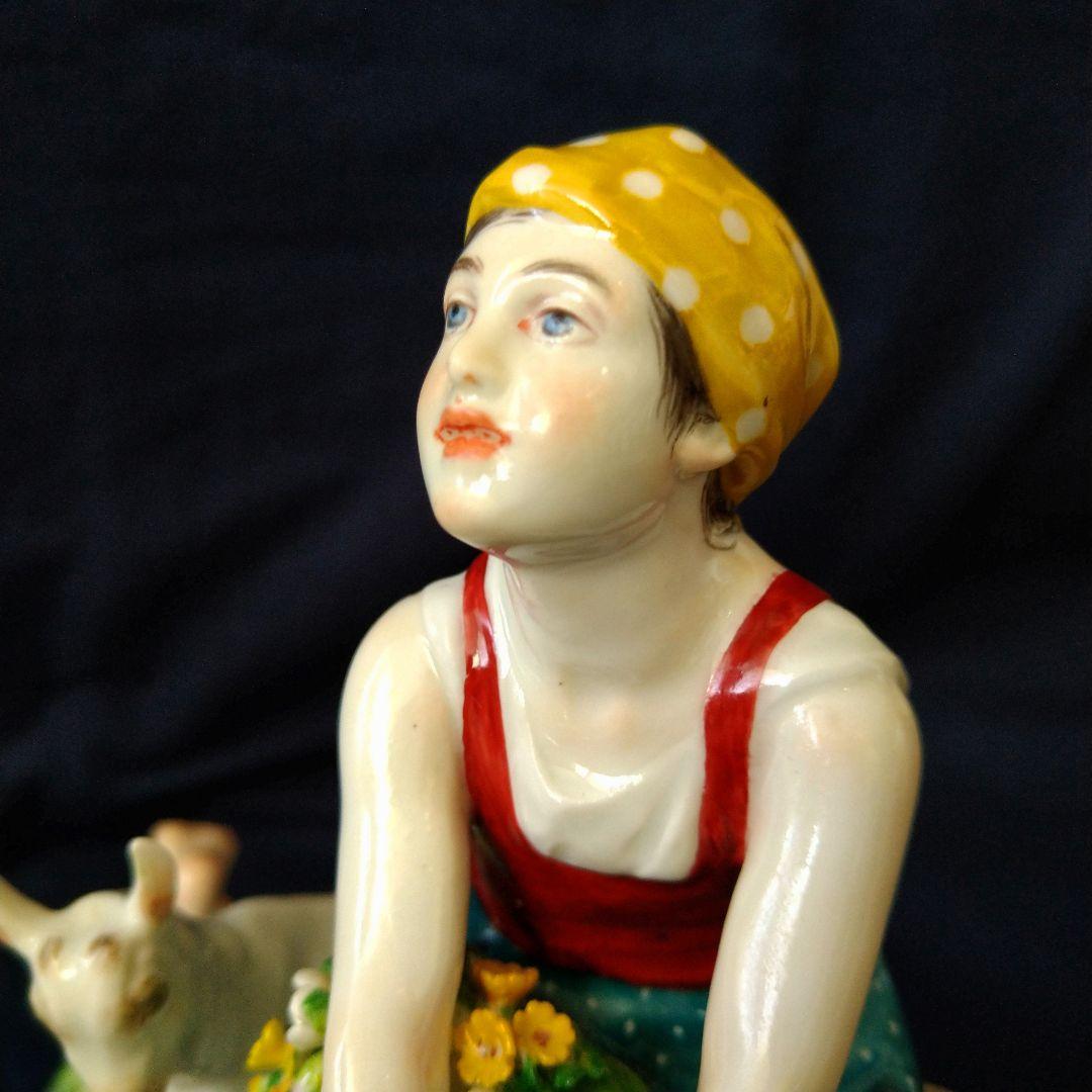 ✤1924年以前マイセン（Meissen）『山羊飼いの恋人たち』