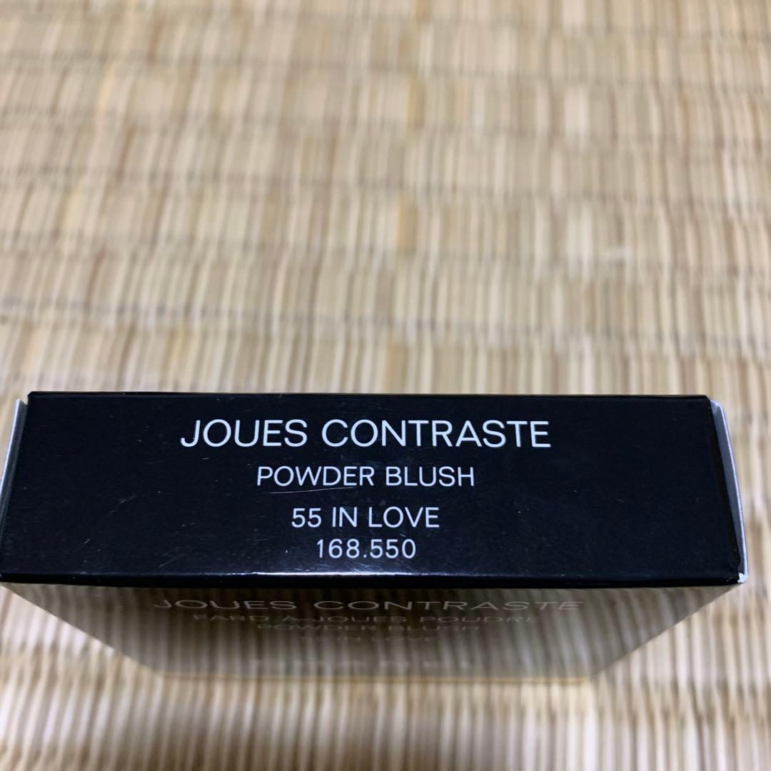 チーク CHANEL JOUES CONTRASTE 55 IN LOVE
