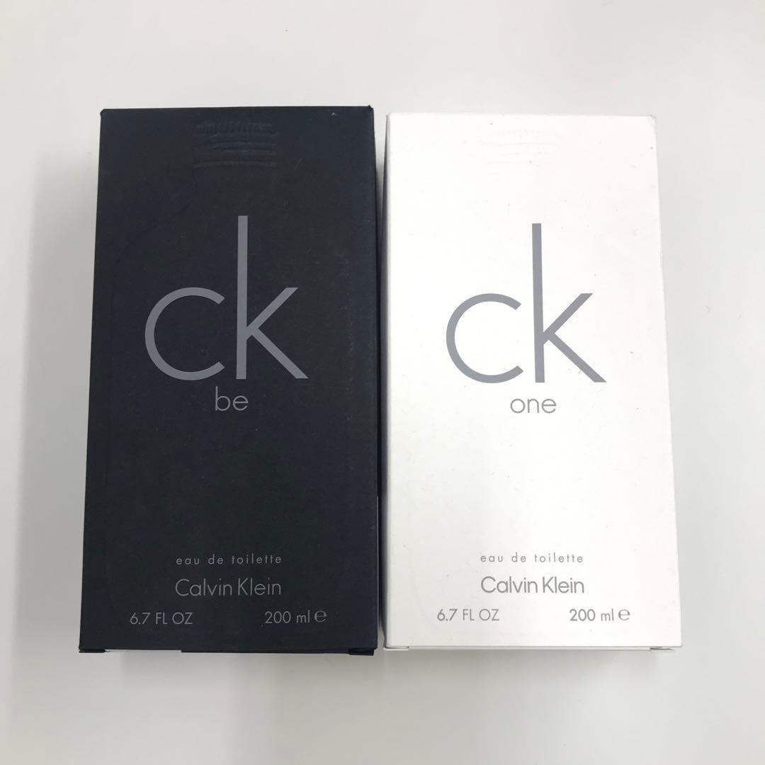   ck one & ck be 200ml セット