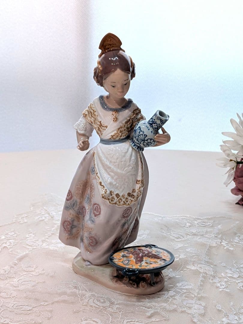LLADRO　リヤドロ　はい召し上がれ　廃盤　希少　スペイン民族衣装