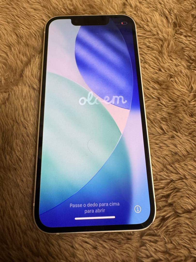 K*照様 iPhone13 mini 白128GBネットワーク利用制限無 バッテ