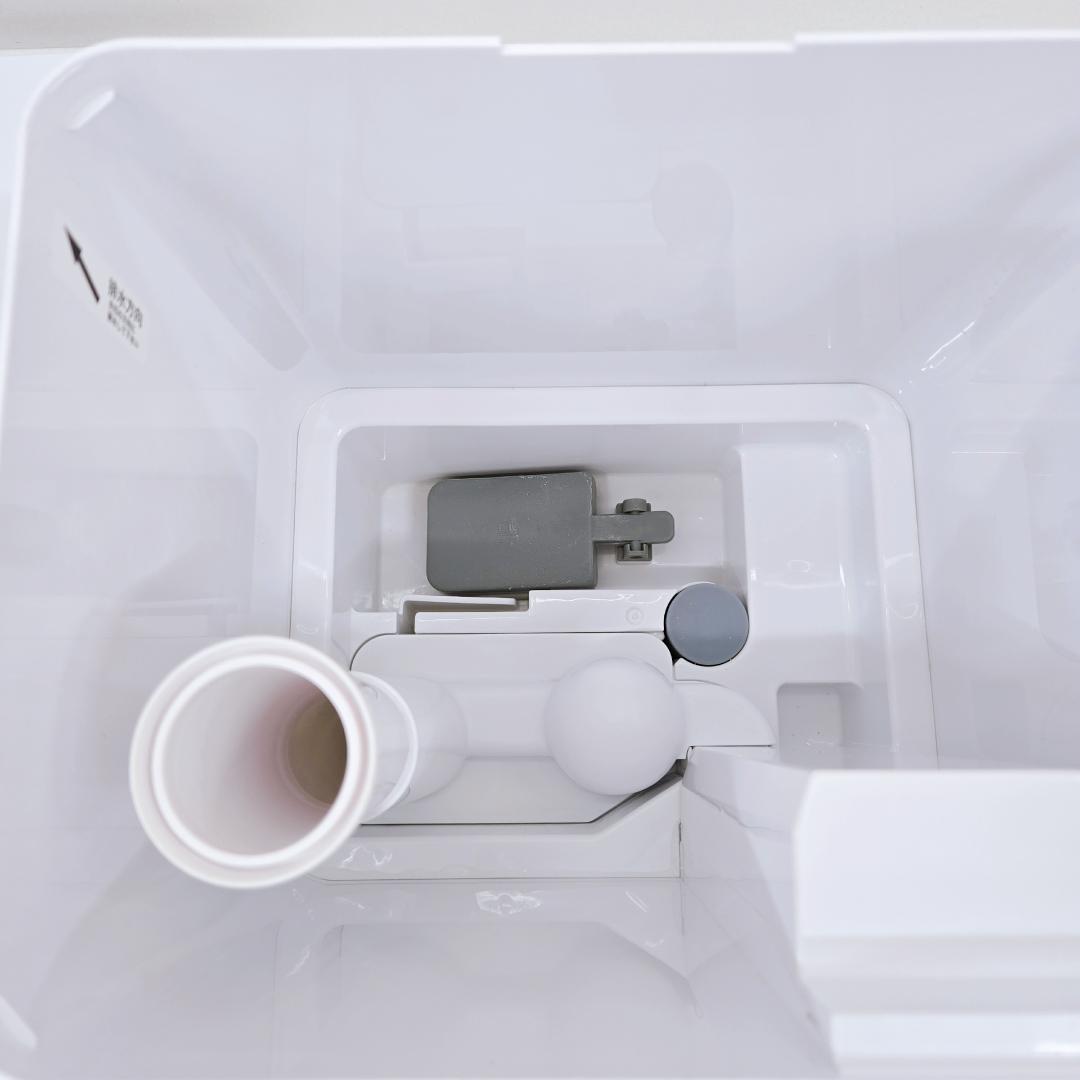 【美品】モダンデコ ハイブリッド加湿器 ホワイト JXH003J リモコン付き