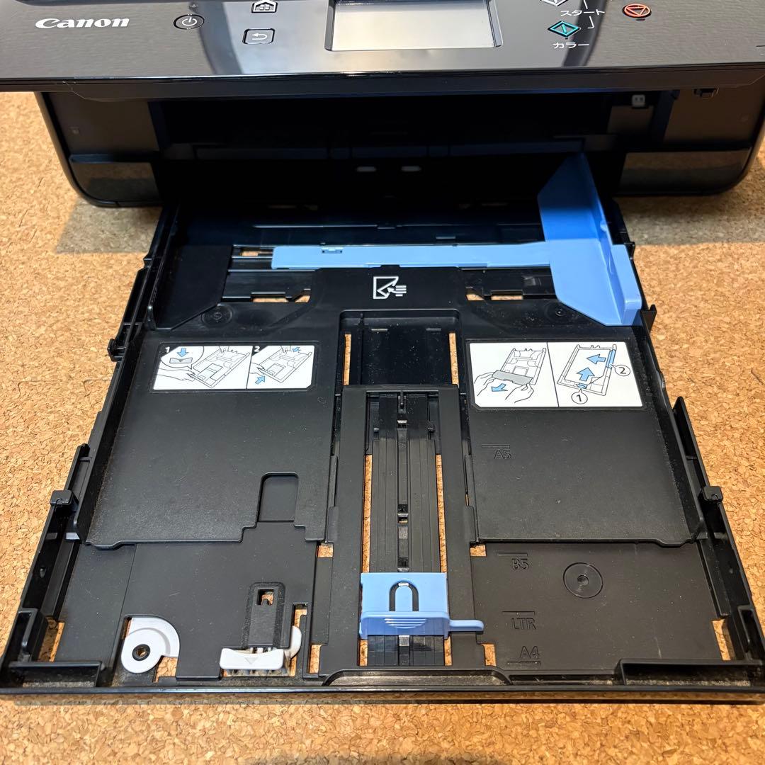 【美品】総印刷110枚！インク新品！Canon プリンター TS6330 BK