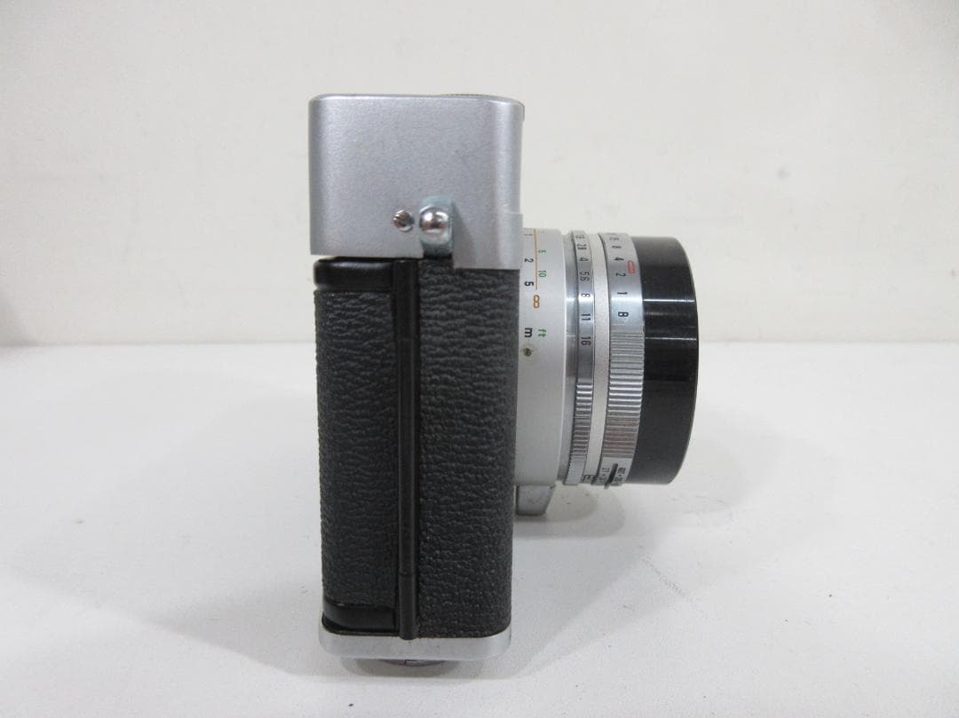 0116X【ジャンク】Canonフィルムカメラ Canonet ケース付き