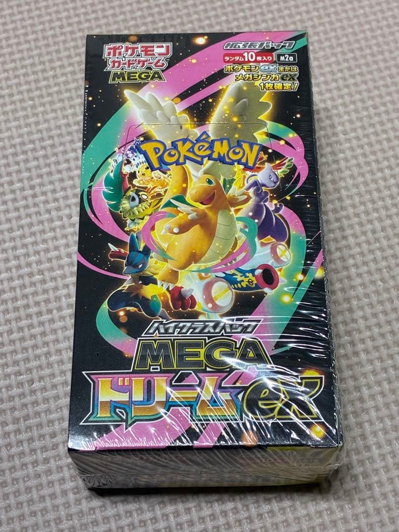 即購入可　メガドリームex シュリンク付き新品未開封　1BOX