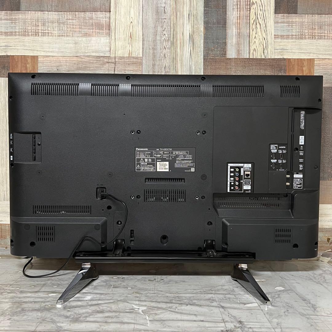 全国送料込❣️パナソニック43V型4K液晶テレビ スマートビエラ アプリ多数◎