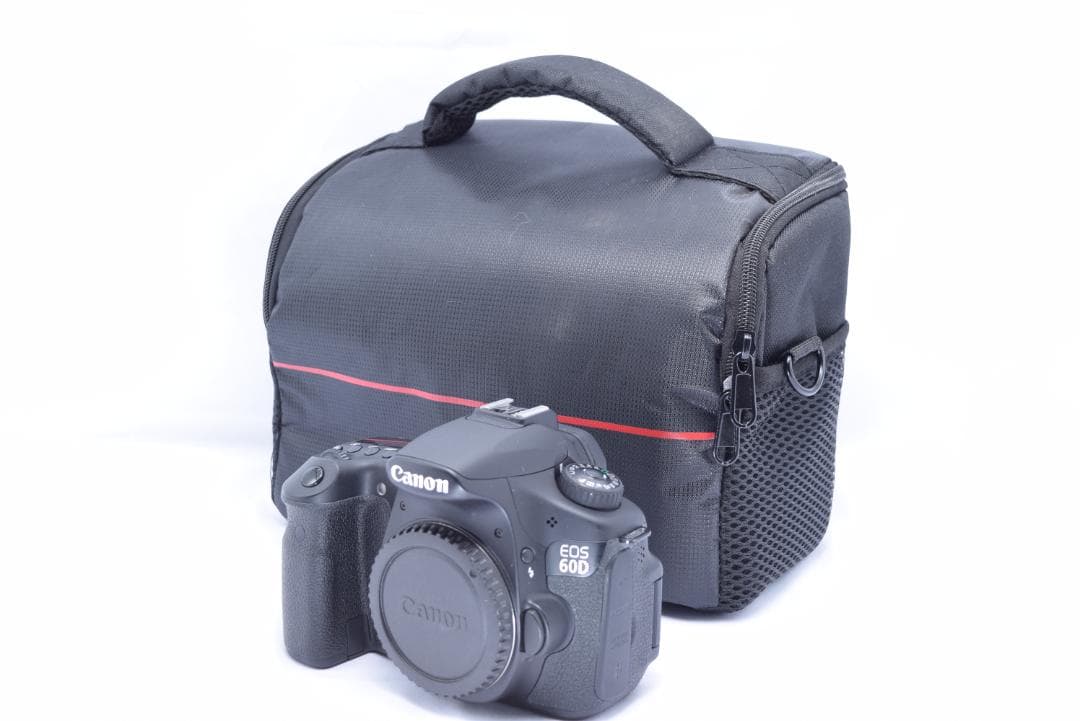 Canon EOS 60D デジタル一眼 レンズ2本付き　おまけ、バック付き!!