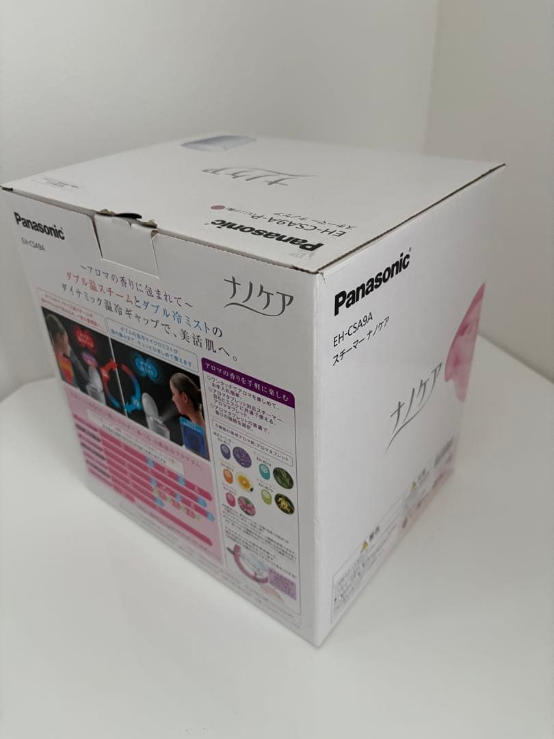 Panasonic スチーマーナノケア EH-CSA9A ピンク調