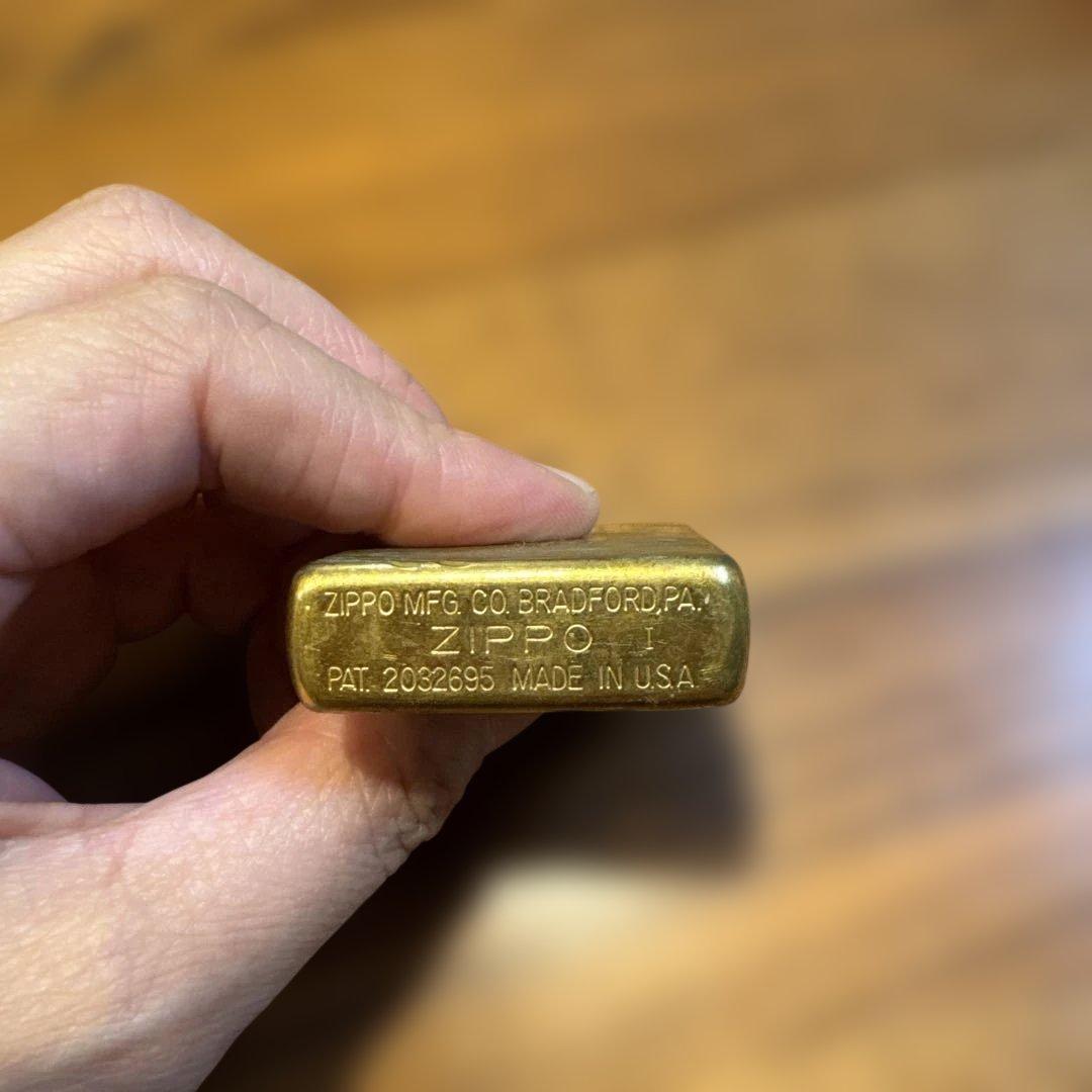 ZIPPO ゴールドライター