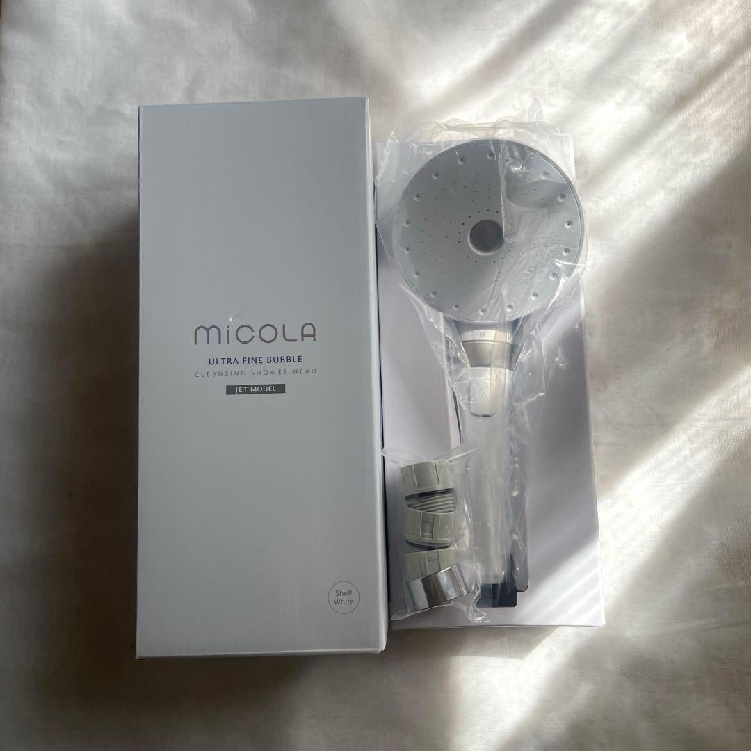 新作micola 超微細バブル シャワーヘッド 新品未使用品UFC01W