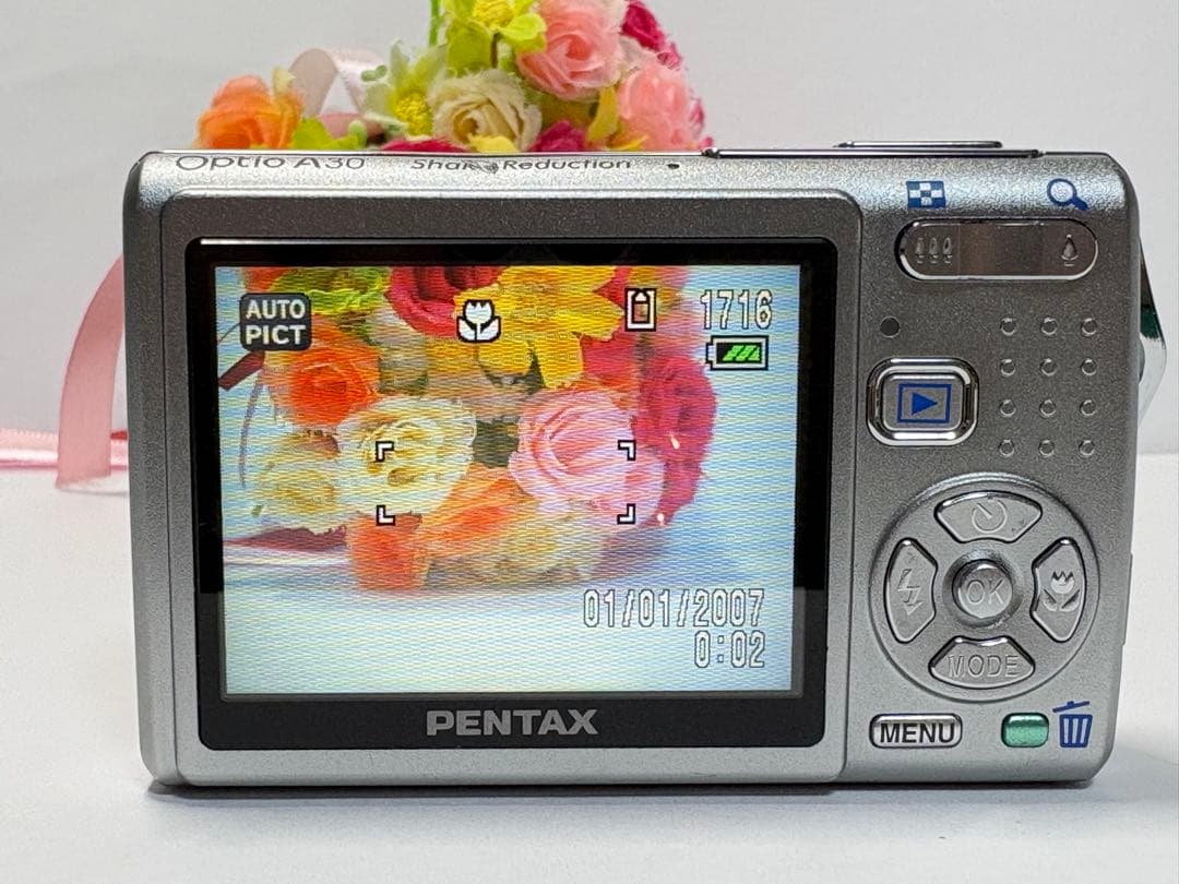 PENTAX Optio A30コンパクトカメラ コンデジ デジカメ