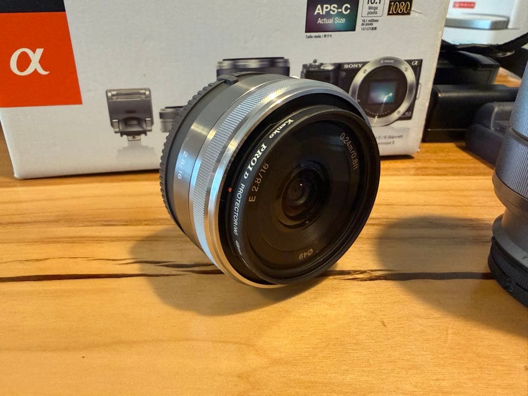 SONY NEX-5N ミラーレス一眼 カメラ 2本レンズ付き