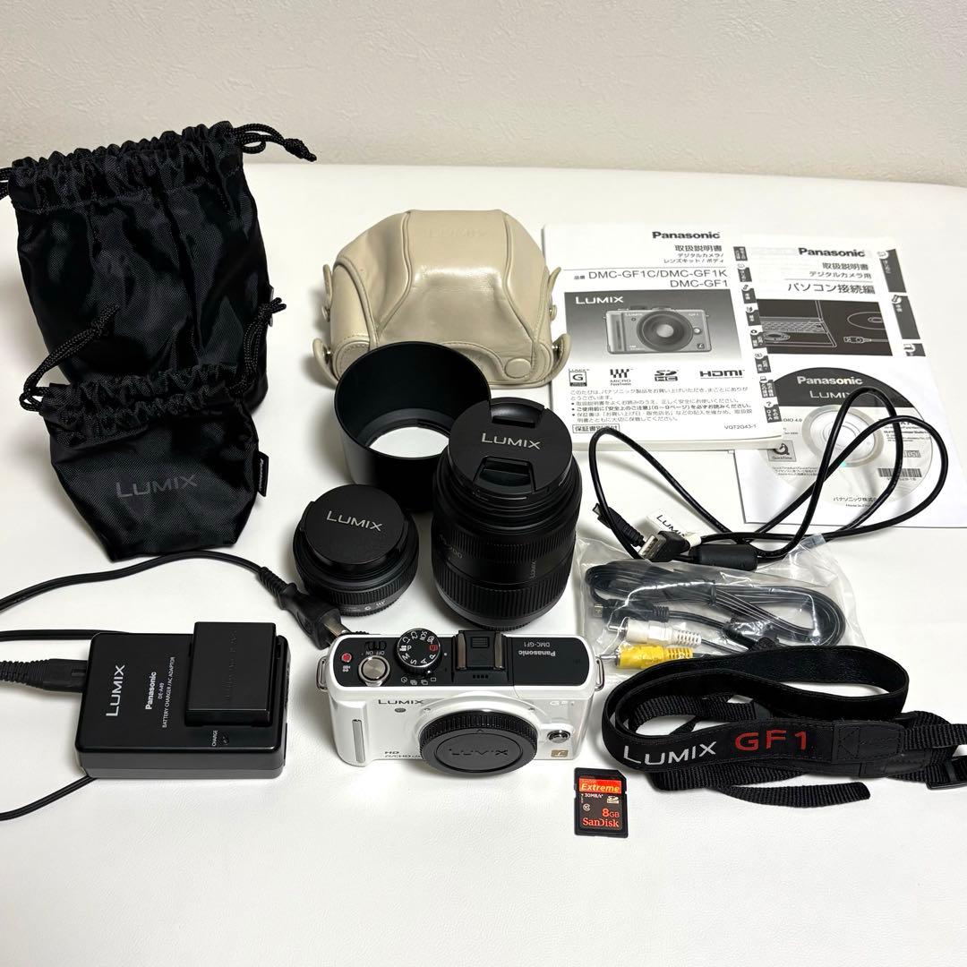 Lumix DMC-GF1 レンズキット&望遠ズームレンズ パナソニック