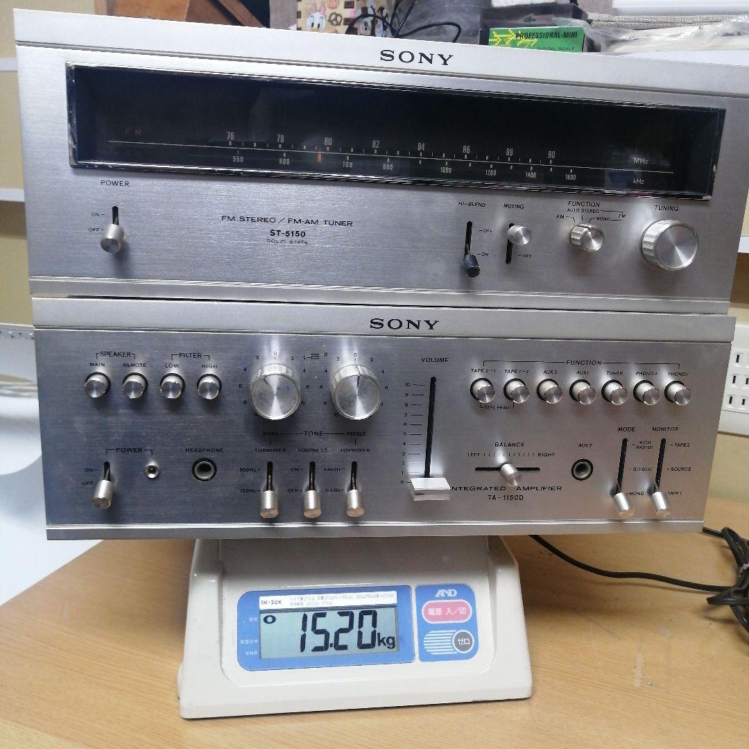 SONY TA-1150D SONY ST-5150 アンプ FM-AMチューナ
