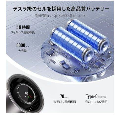 ❤✨️特価❤✨️ 卓上 扇風機 サーキュレーター DCモーター 充電 小型 強風