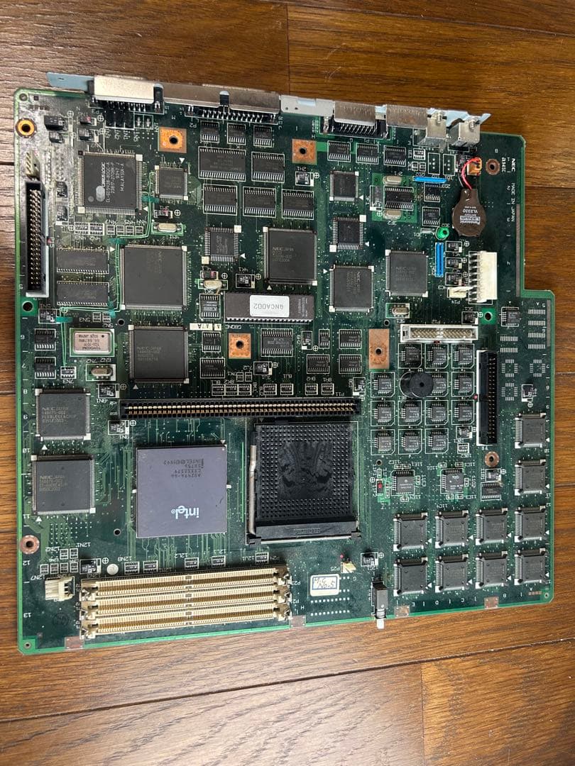NEC PC-98用 初期 マザーボード Intel薄紫セラミックICチップ付き