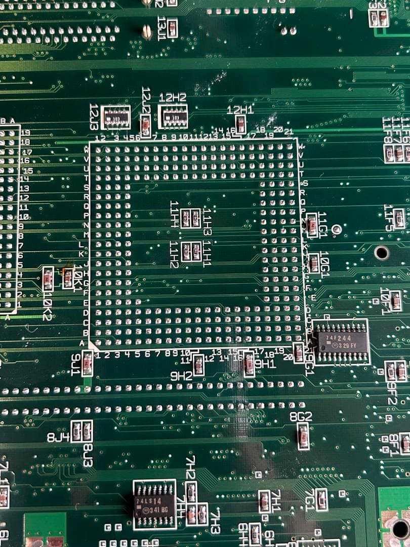 NEC PC-98用 初期 マザーボード Intel薄紫セラミックICチップ付き