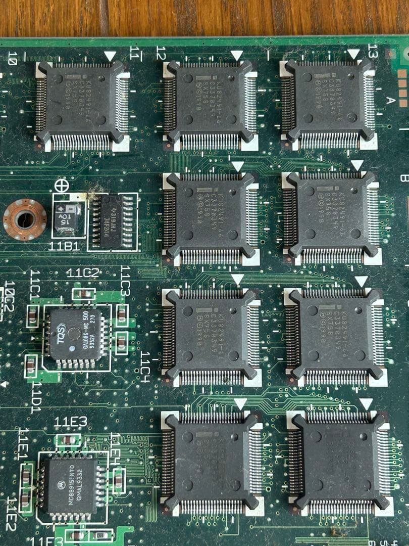 NEC PC-98用 初期 マザーボード Intel薄紫セラミックICチップ付き