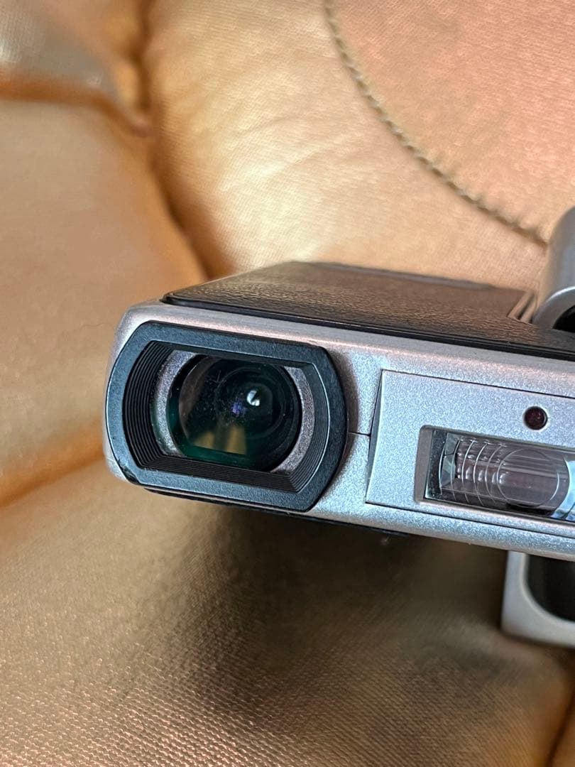 CONTAX U4R レザーカスタム 内部新品バッテリー 充電器 SDカード付
