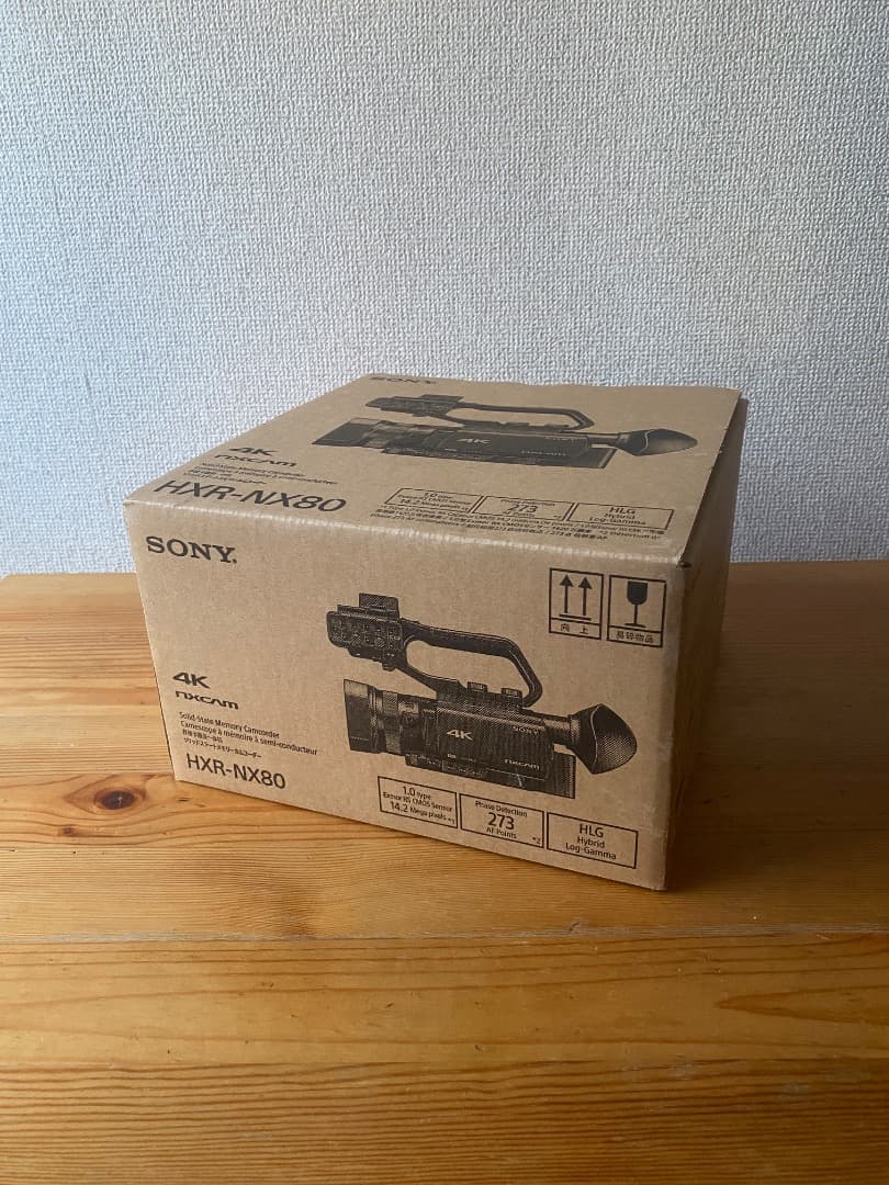 【極上品】通電6×10H_SONY HXR-NX80