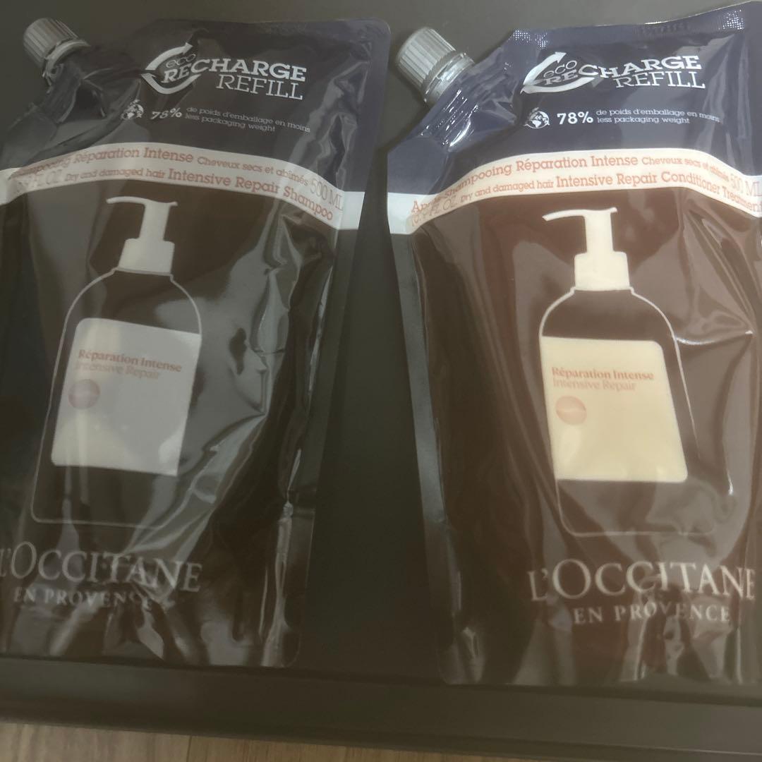 L'Occitane リペアリングシャンプー&コンディショナーリフィル