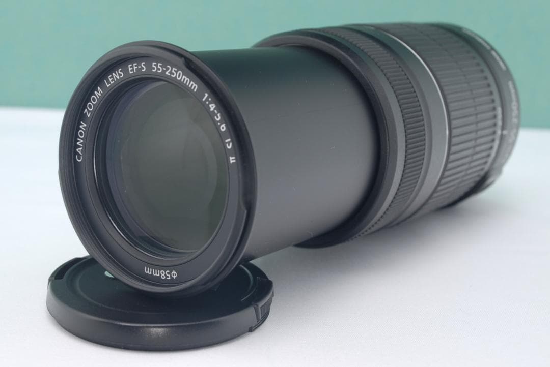 ☘️美品✨ Canon EF-S 55-250mm IS II 望遠レンズ