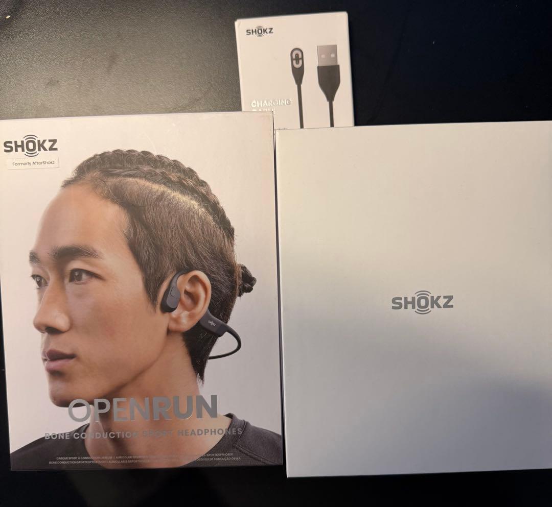 SHOKZ OPENRUN 骨伝導イヤホン