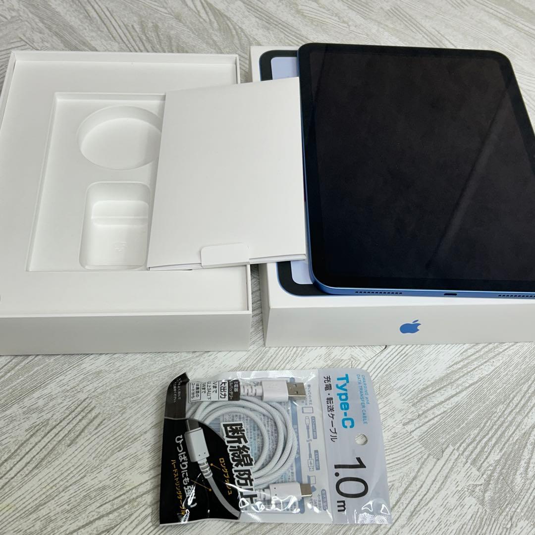 iPad（第10世代）3L204J/A Wi-Fi 64GB ブルー　②