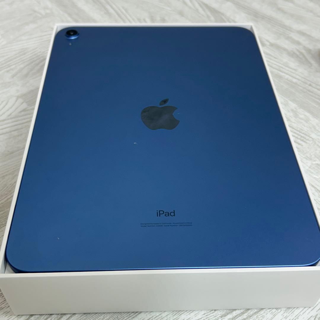 iPad（第10世代）3L204J/A Wi-Fi 64GB ブルー　②