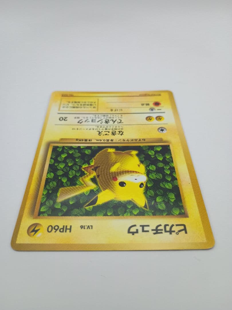 ピカチュウ 旧裏 ken sugimori　Pikachu　Error Card