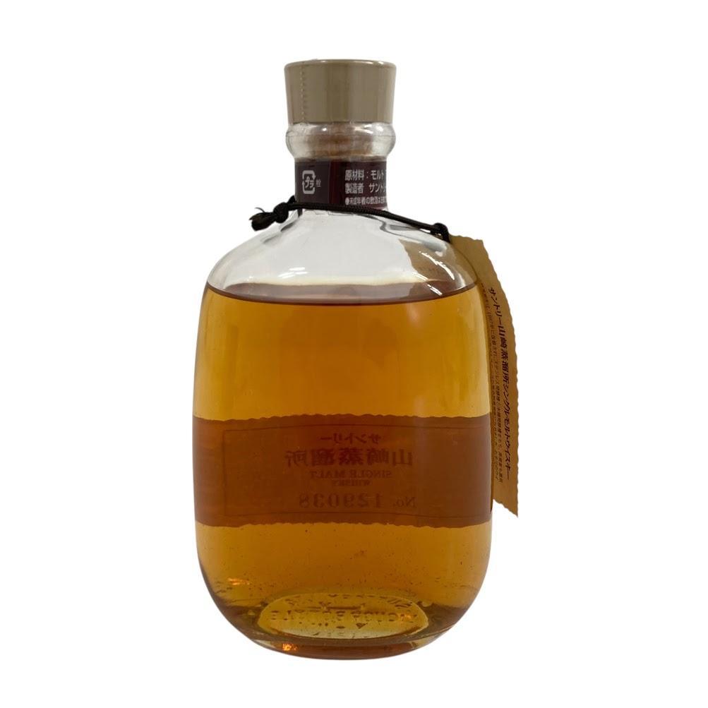 未開栓 山崎 蒸溜所 シングルモルトウイスキー 43% 300ml