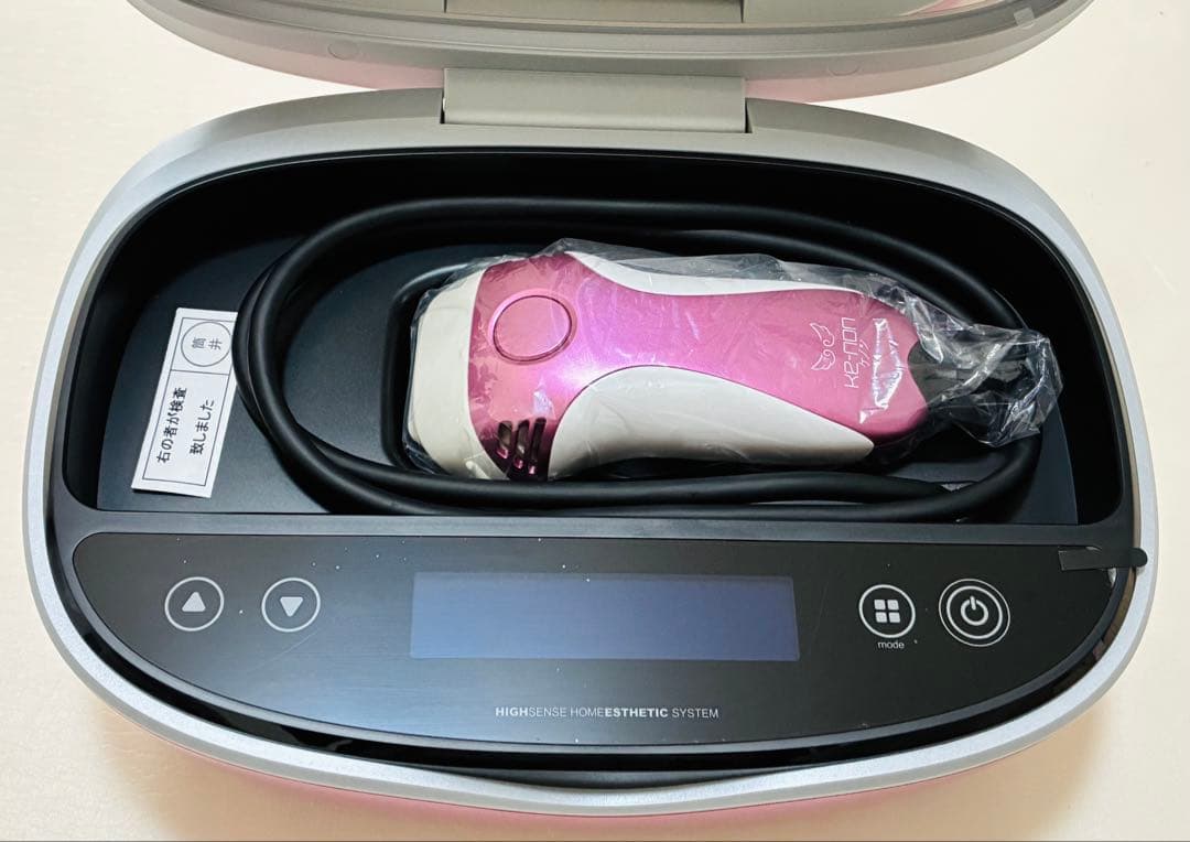 【未使用】ケノン フラッシュ式脱毛器 ver:4.1