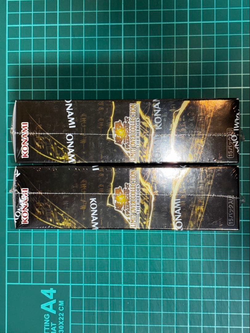 遊戯王リミットオーバーコレクションヒーローズ シュリンク付 2BOX