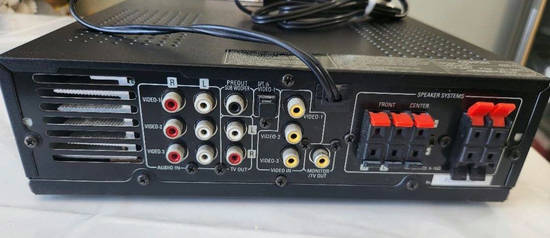 DENON　AVサラウンドアンプAVC-5 デンオン　AVアンプ RCA端子付き
